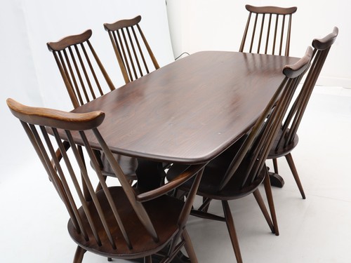 Ercol goldsmith dining table - table, &