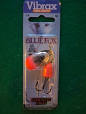 Blue Fox Vibrax No 3 8g Spinner PINK body with PINK/SILVER blade