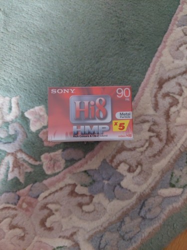 Pack sony video tape - of, 5