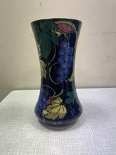 Royal Stanley Blue Grapes Vase