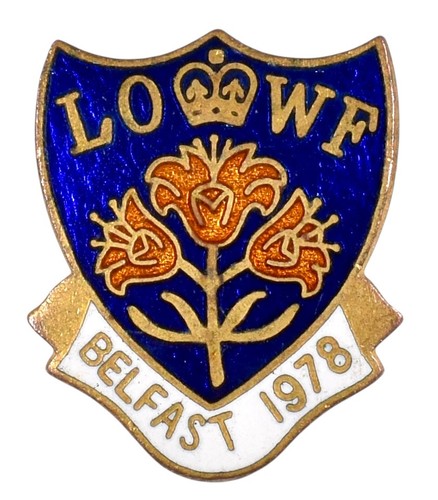 Vintage old loyal - loyal, orange