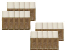 20 x 50 ML Roll-On Glass Bottles With Ball And Lock Cap