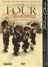 THE FOUR MUSKETEERS OLIVER REED RAQUEL WELCH RICHARD CHAMBERLAIN UK DVD NEW