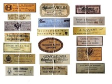 V105 Old Violin Fiddle Maker