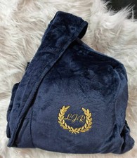 Personalised Dressing Gown Bathrobe Ladies super soft Fleece Robe House coat