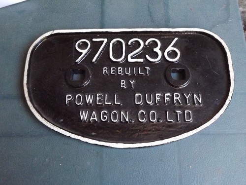 Tope spoil wagon plate - tope,