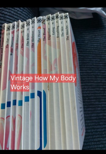 Vintage books how - books, body