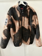 Supreme North Face Fleece Size Xl Bleached Denim