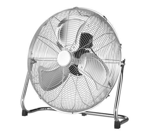 Chrome metal floor fan - 16,