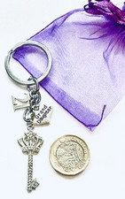  21st Birthday Key keyring