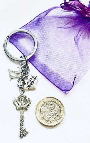 21st birthday key keyring - birthday,