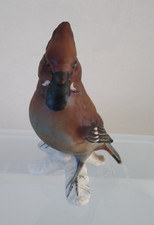 Goebel Waxwing bird matte finish - 4 inches tall