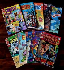 Charlton Comics Horror Bundle x 10 1960's / 1970's Rare VGC