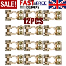 6Pair 12V Leisure Battery Terminals Connectors Clamps Car Van Caravan Motorhome