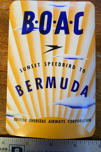 Boac sunset speedbird to - boac,
