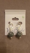 Viva Beads black lace Earrings