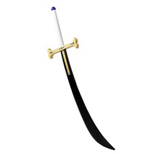 Dracule Mihawk Black Night Hawkey Foam Sword Anime Cosplay One Piece Prop 120cm