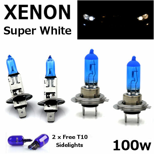 T10 100w super white - h1, h7