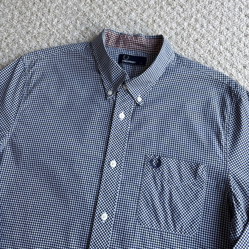 Fred perry mens large gingham - fred,