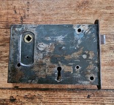 Antique Victorian James Tildesley Very Early Mortice Lock 1870s Restored