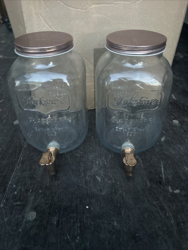 Pair yorkshire glassware - pair,