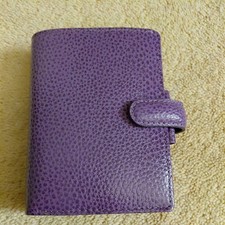 Filofax Mini Finsbury Lavender Appears Unused