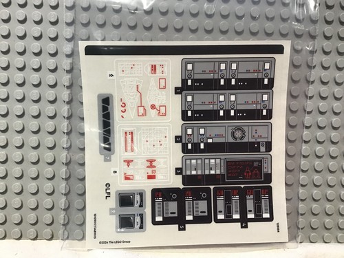 Lego star wars sticker - star, sheet