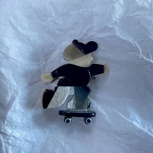 Vintage lea stein - vintage, skateboarder