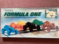 FORMULA ONE  Motor Racing Board Game By WADDINGTONS From 1978