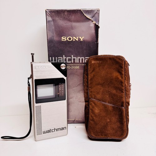 Vintage sony watchman 210be - sony, fd-210be
