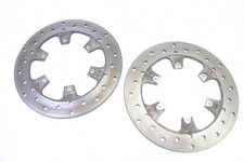 PAIR FRONT BRAKE DISC -