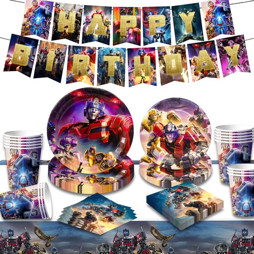 Transformers party decorations - transformers,