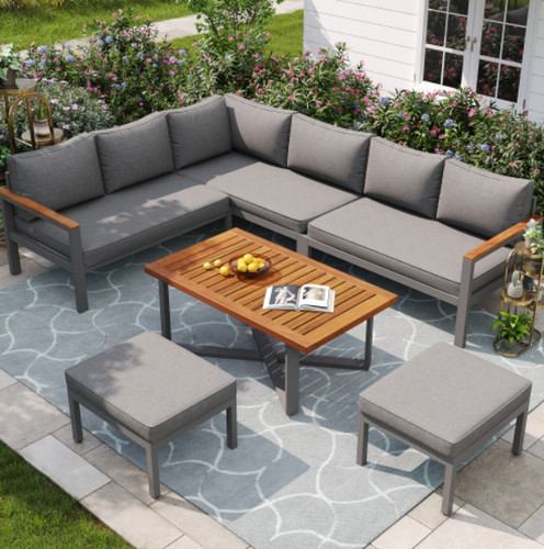 Seater garden lounge set - 7-8,
