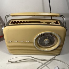 Bush TR82DABCC Retro DAB / FM / LW / MW Radio – Cream & Brown – Tested Working