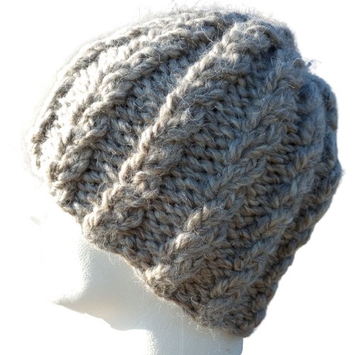 Alpaca beanie skully hat men - alpaca,