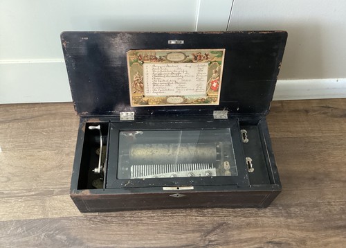 Antique swiss cylinder - 8, 1/4"
