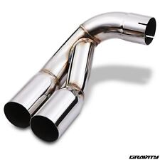 STAINLESS TWIN DUAL EXHAUST
