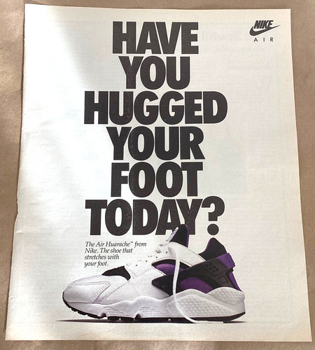 Nike air sneakers print - sneakers, ad