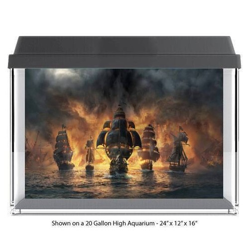 Menacing pirate ships - menacing,