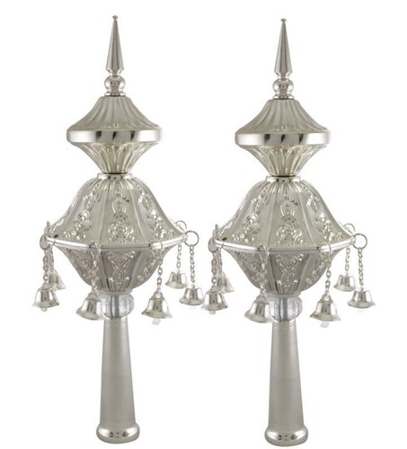 Pair metal torah - pair, of