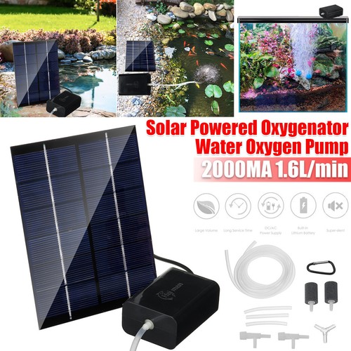 10w solar powered oxygenator - solar,