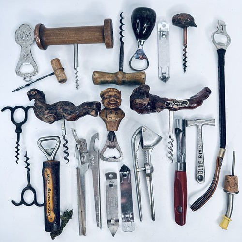 Vintage corkscrew bottle - corkscrew,