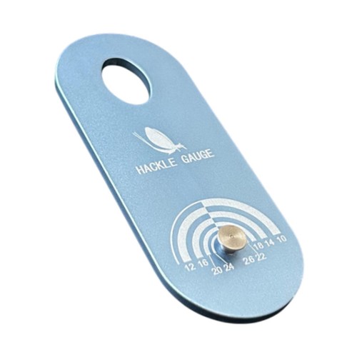 Fly tying hackle gauge - tying,