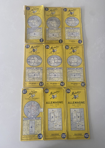 Vintage michelin europe - vintage,