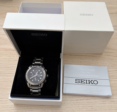 Seiko 7t62 quartz alarm - seiko,