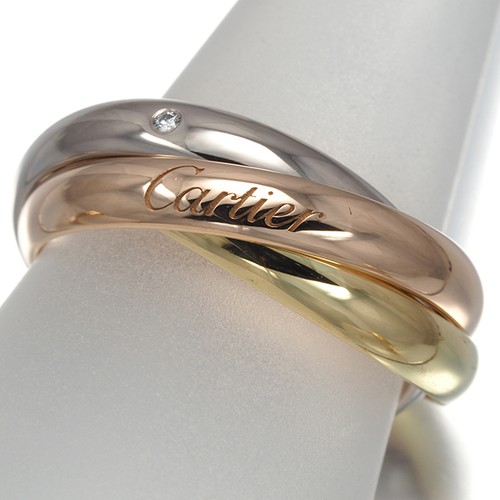 Auth cartier ring diamond - auth,