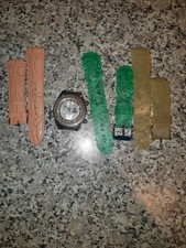 Aqua Master Sports Chronograph Watch with spare straps