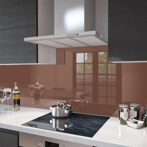 Glass splashbacks chocolate - splashbacks,