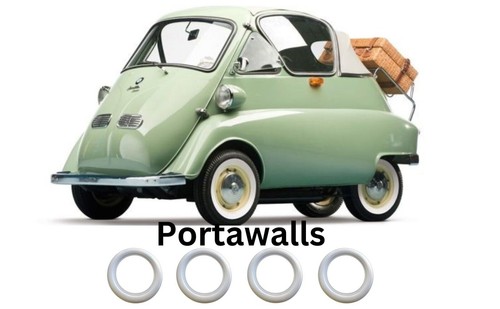 White wall portawall set - white,