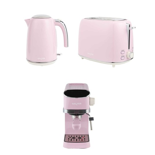 Salter pink retro kettle - salter,